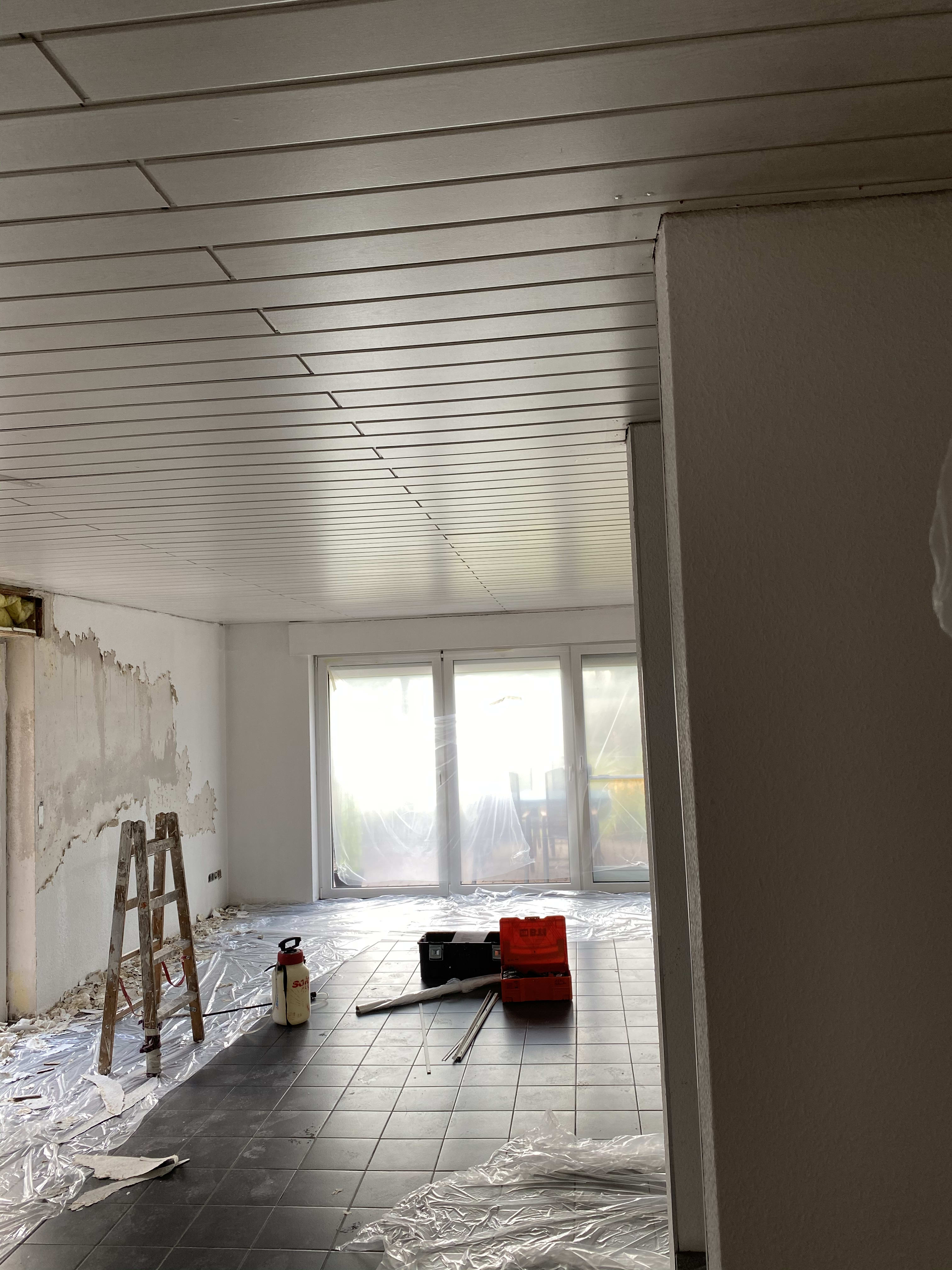 Vorher-Nachher Beispiele | Einbau von Spanndecken | Hannover